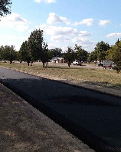Blossom Rail Trail parallel to US 82