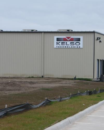 Side of Kelso Technologies Inc. building