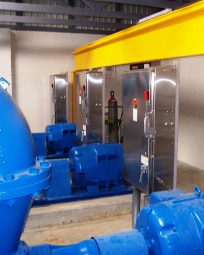 High Service Booster Pump Station