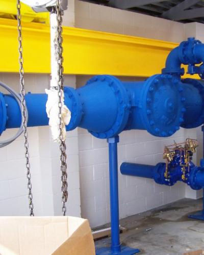 High Service Booster Pump Station