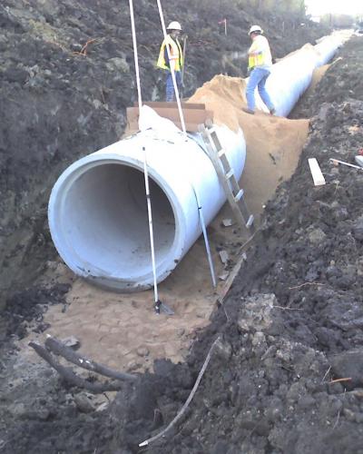 drive storm sewer