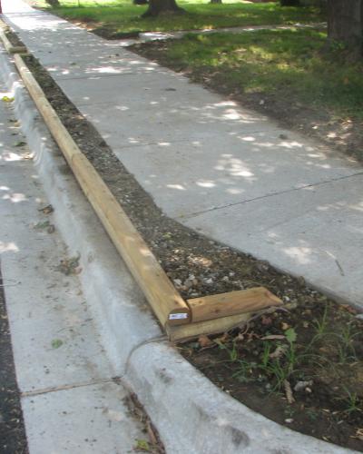 Sidewalk Improvements for Cooper, Walnut, Jackson and Bois D'arc Streets