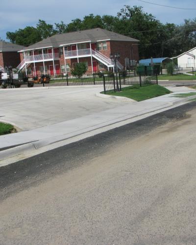 Sidewalk Improvements for Cooper, Walnut, Jackson and Bois D'arc Streets