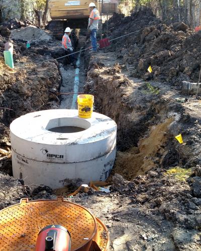 Street Area Water & Sanitary Sewer Line Improvements