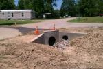 drainage culvert in Avery, TX